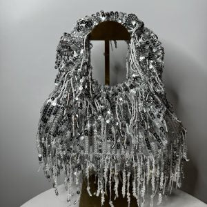 Borsa Glamour Argento